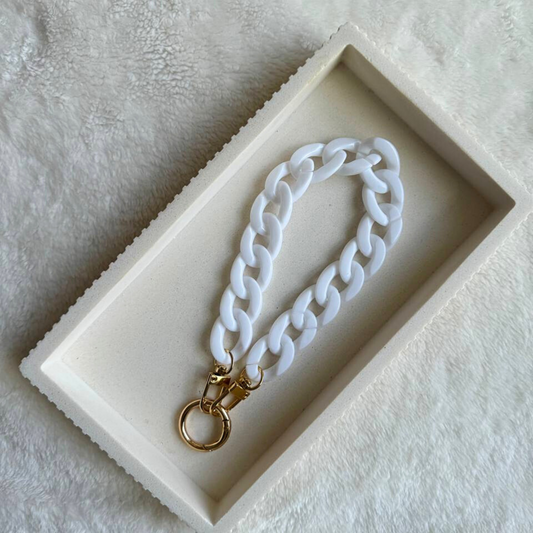 Willow White Strap